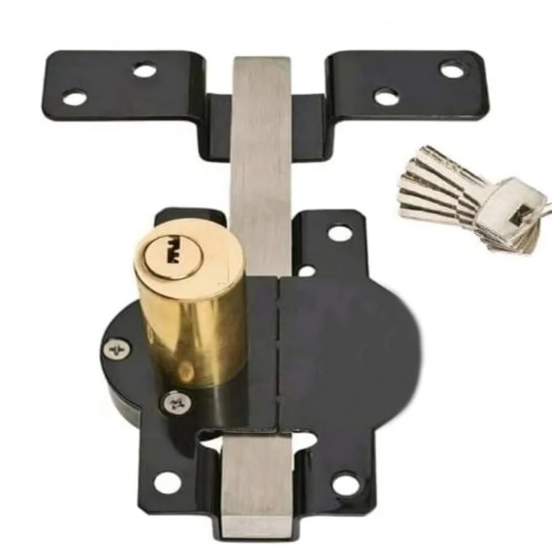 Gate Lock with Key | Rustproof | Spring Bolt | GateSecure - Image 12
