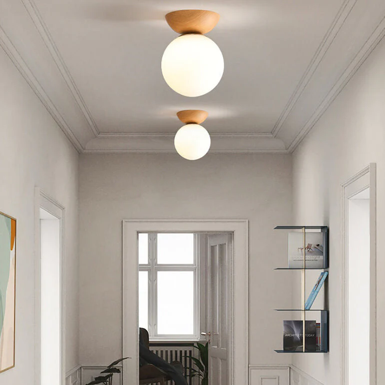 Glass Sphere Ceiling Lamp - Image 14