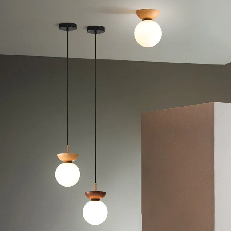 Glass Sphere Ceiling Lamp - Image 17