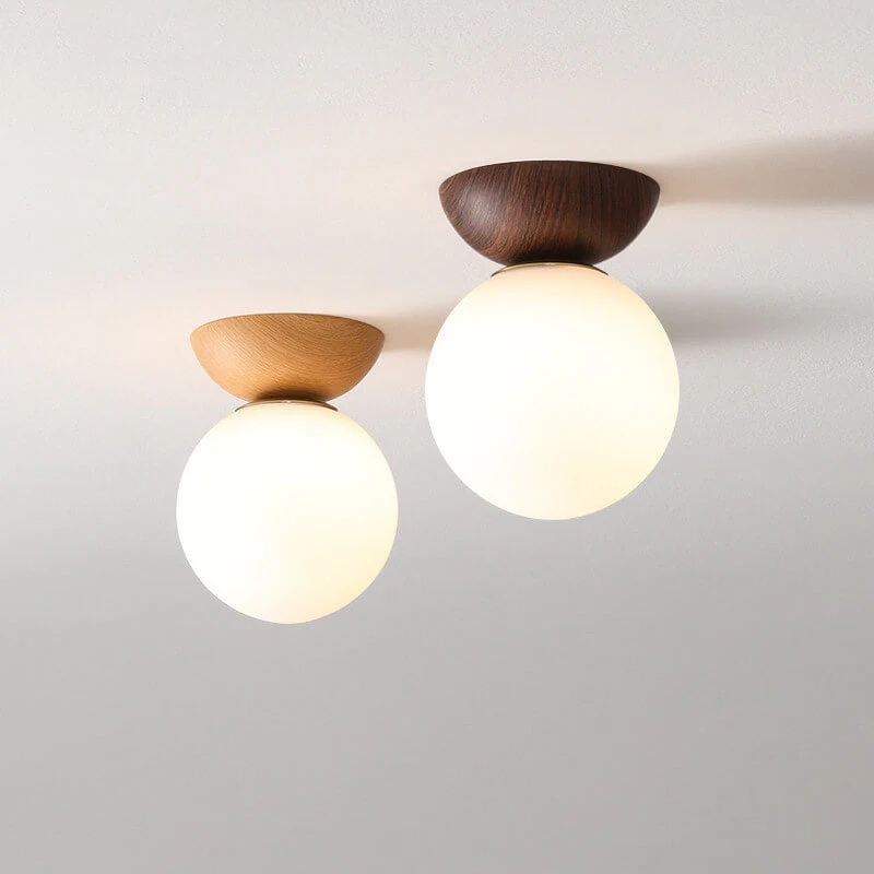 Glass Sphere Ceiling Lamp - Image 3
