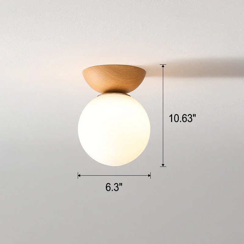 Glass Sphere Ceiling Lamp - Image 5