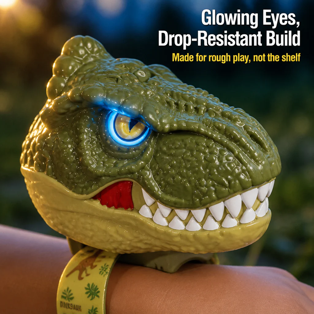 GlideComm™ — Strap On a Dino & Talk Hands-Free Across the Yard | 2-Pack - Image 4