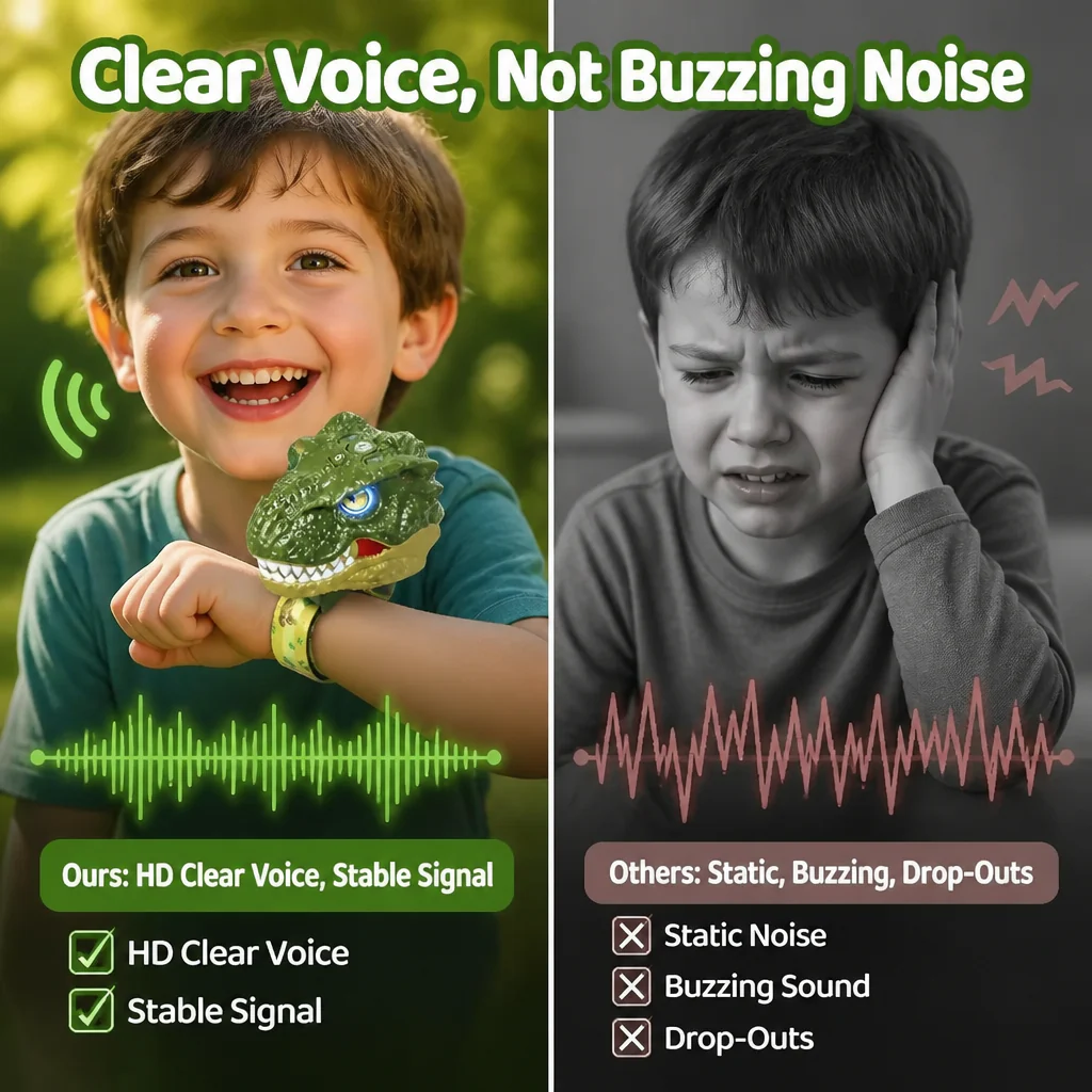 GlideComm™ — Strap On a Dino & Talk Hands-Free Across the Yard | 2-Pack - Image 7