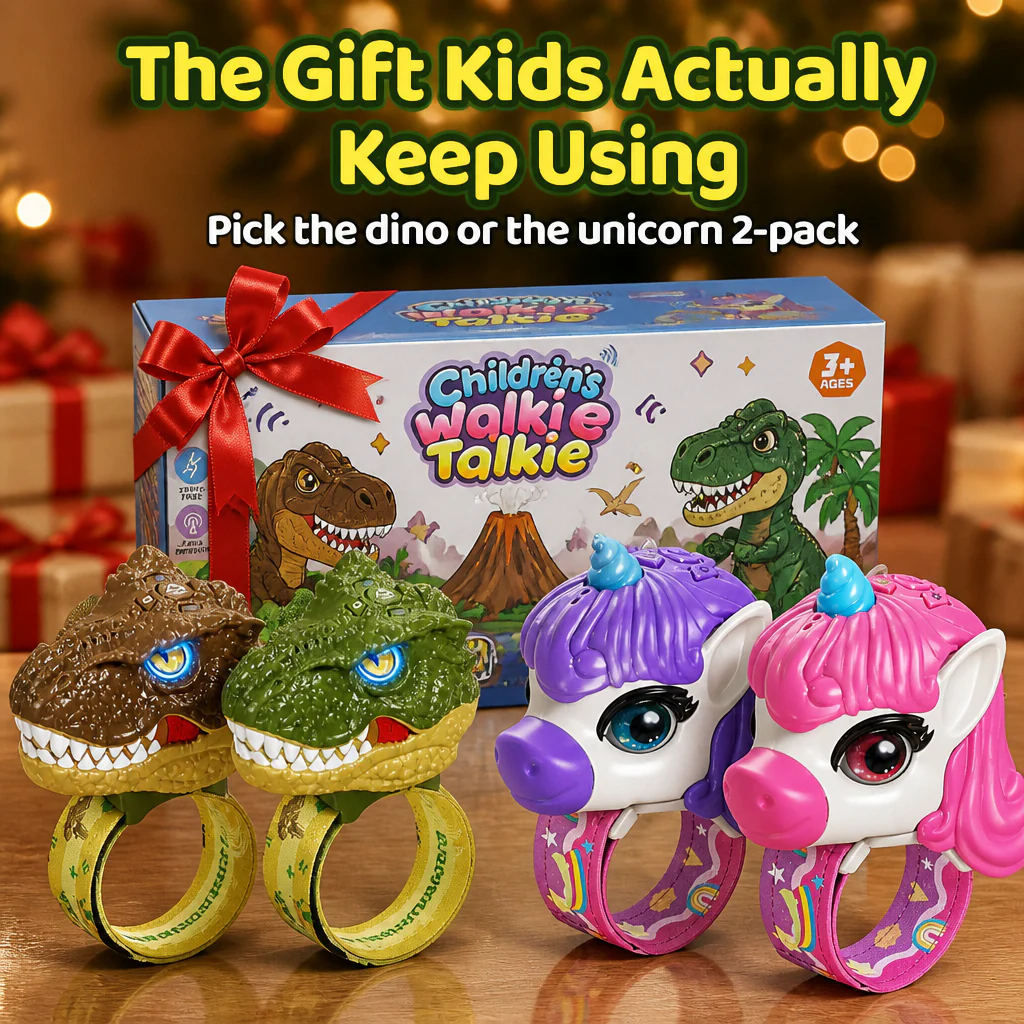 GlideComm™ — Strap On a Dino & Talk Hands-Free Across the Yard | 2-Pack - Image 8