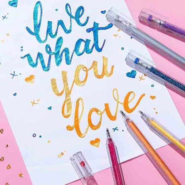 Glitter Gel Pens | Metallic Ink Pens | Smudge-Resistant Sparkle Finish | SparkleInk - Image 13