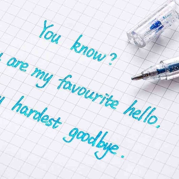 Glitter Gel Pens | Metallic Ink Pens | Smudge-Resistant Sparkle Finish | SparkleInk - Image 3