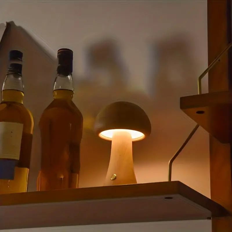 GloedGilde - Elegant Table Lamp in Mushroom Style - Image 6