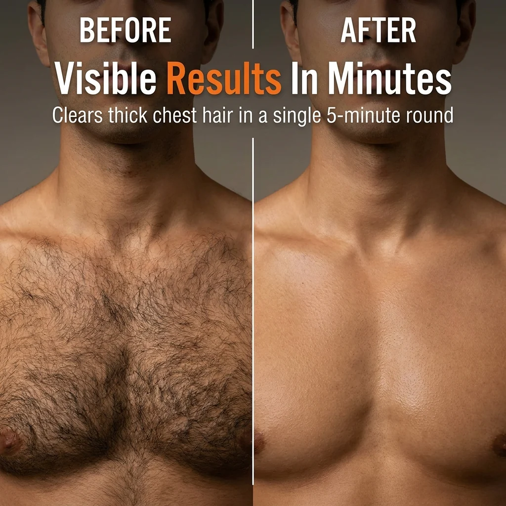 BareCraft™ — Smooth Chest, Back & Intimate Hair in 5 Painless Minutes - Image 3