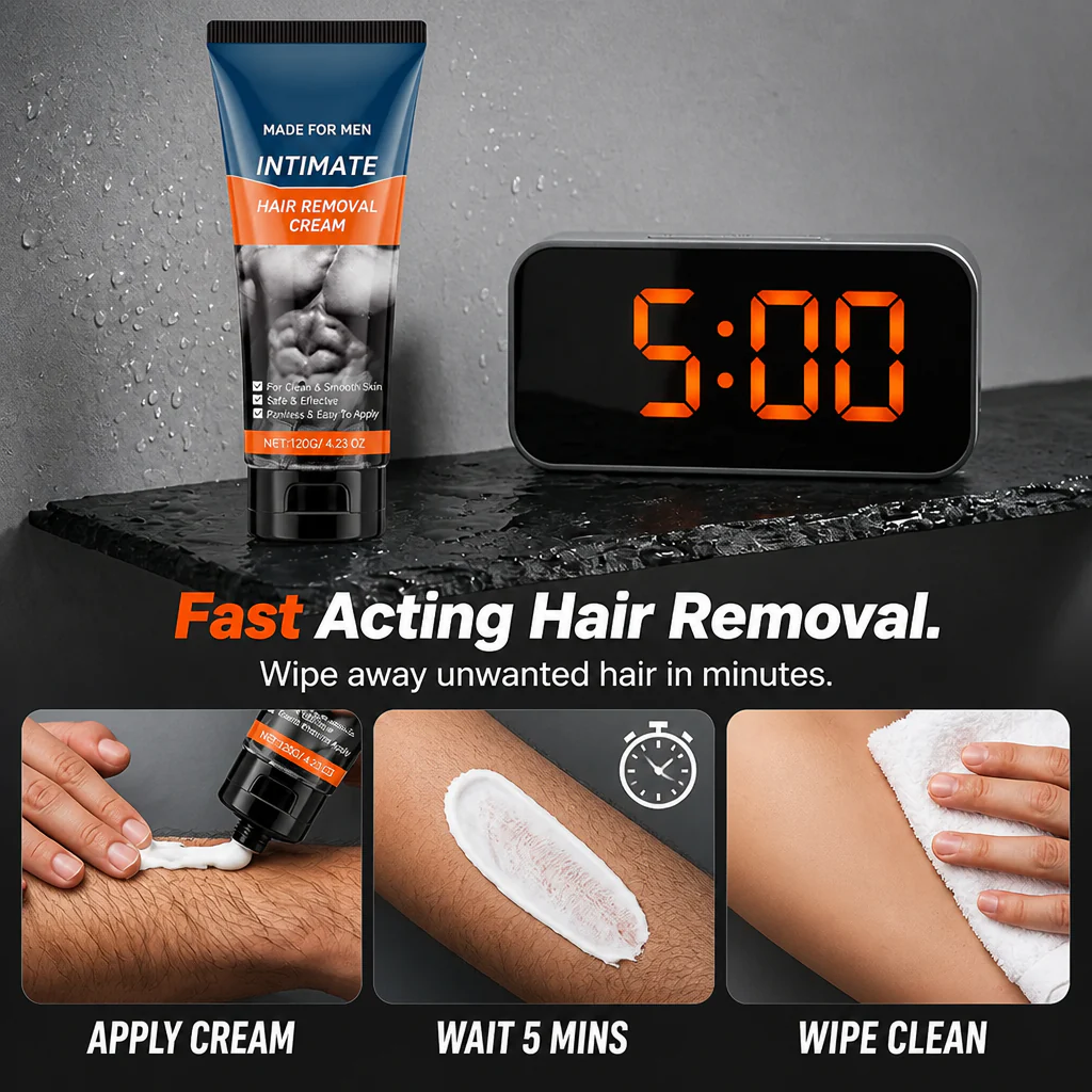 BareCraft™ — Smooth Chest, Back & Intimate Hair in 5 Painless Minutes - Image 4