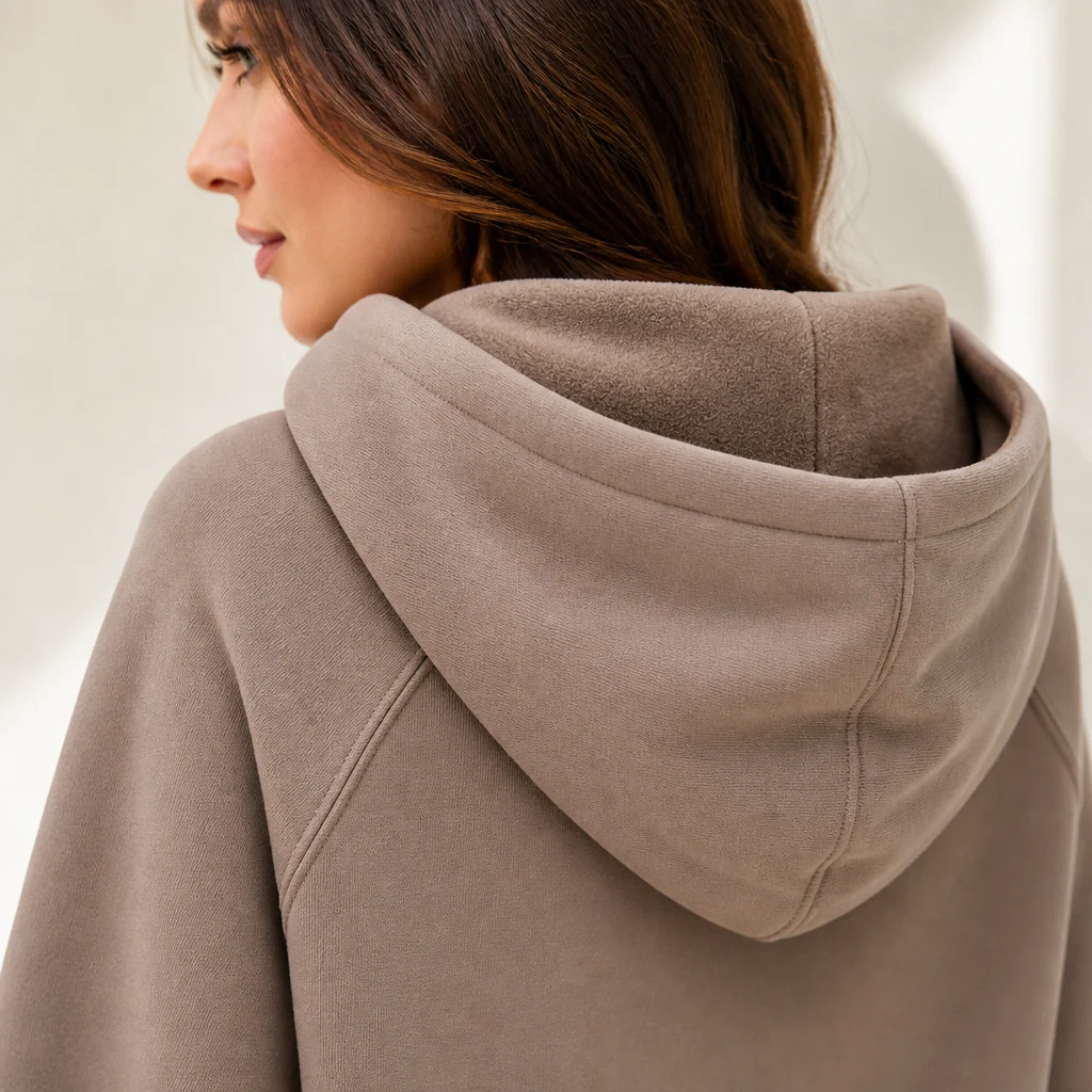 GlowFlex™ – Relaxed Hooded Tunic & High-Waist Leggings Set - Image 5