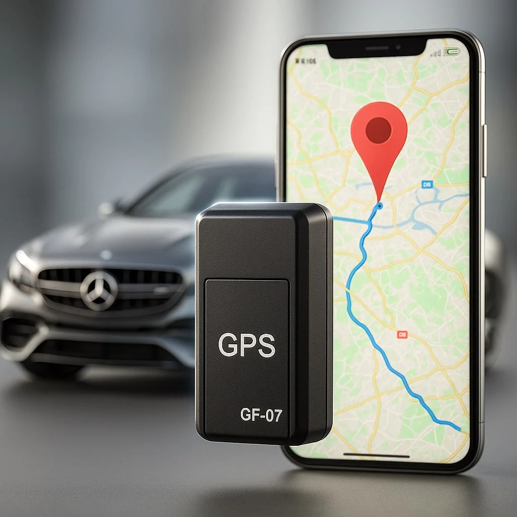 GPS Locator | Compact GPS Device without Subscription | Live Tracking | Magnetic & Stealthy | Locaro