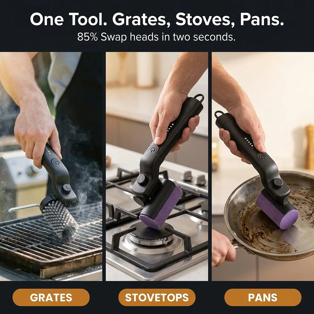 GrillMasterPro™ — Blast Away Grease Fast and Reclaim Your BBQ Time - Image 7