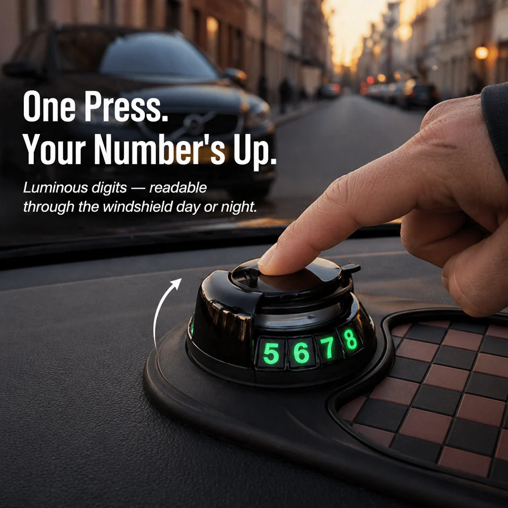 GripNest™ — Pin Your Phone, Flash Your Parking Number & Tame the Dashboard in One Pad - Image 4