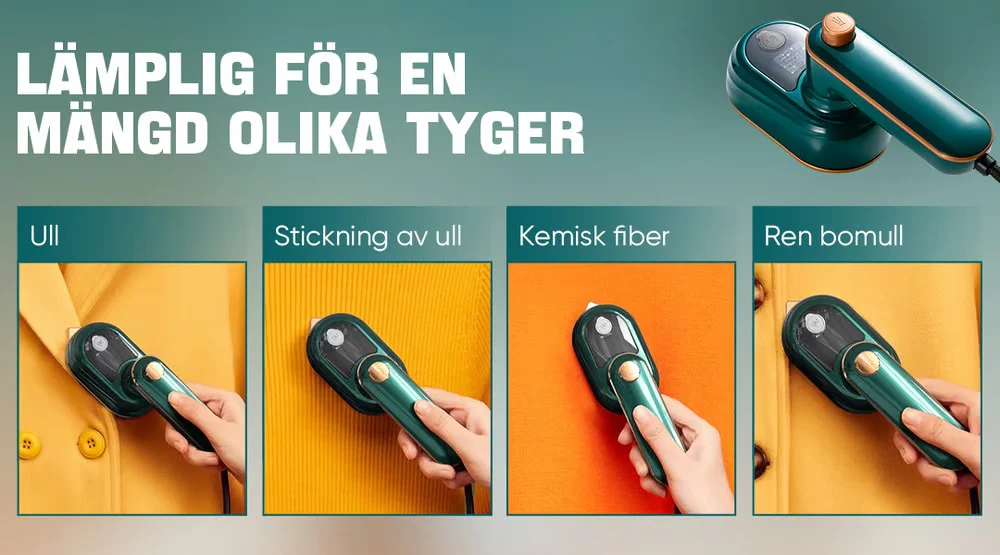 Handheld Portable Garment Steamer and Mini Iron - Image 7