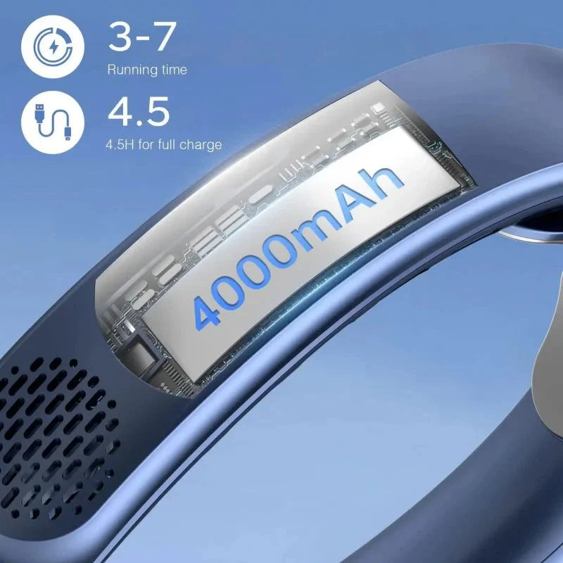 Hands-Free 360° Neck Fan - Cool Breeze Technology - Image 5