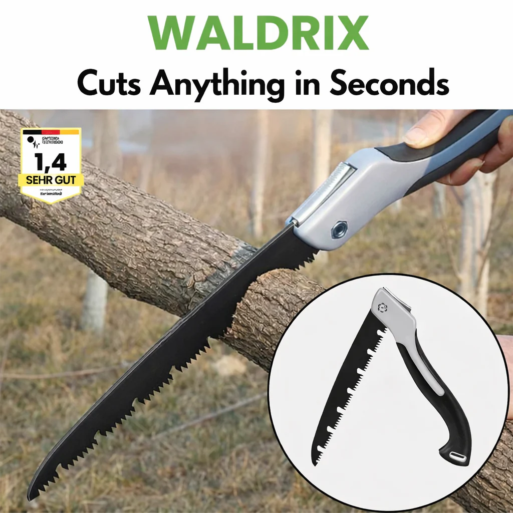 Handsaw | Portable Foldable Outdoor Tool | Accurate Wood Cutting | Waldrix - Image 2