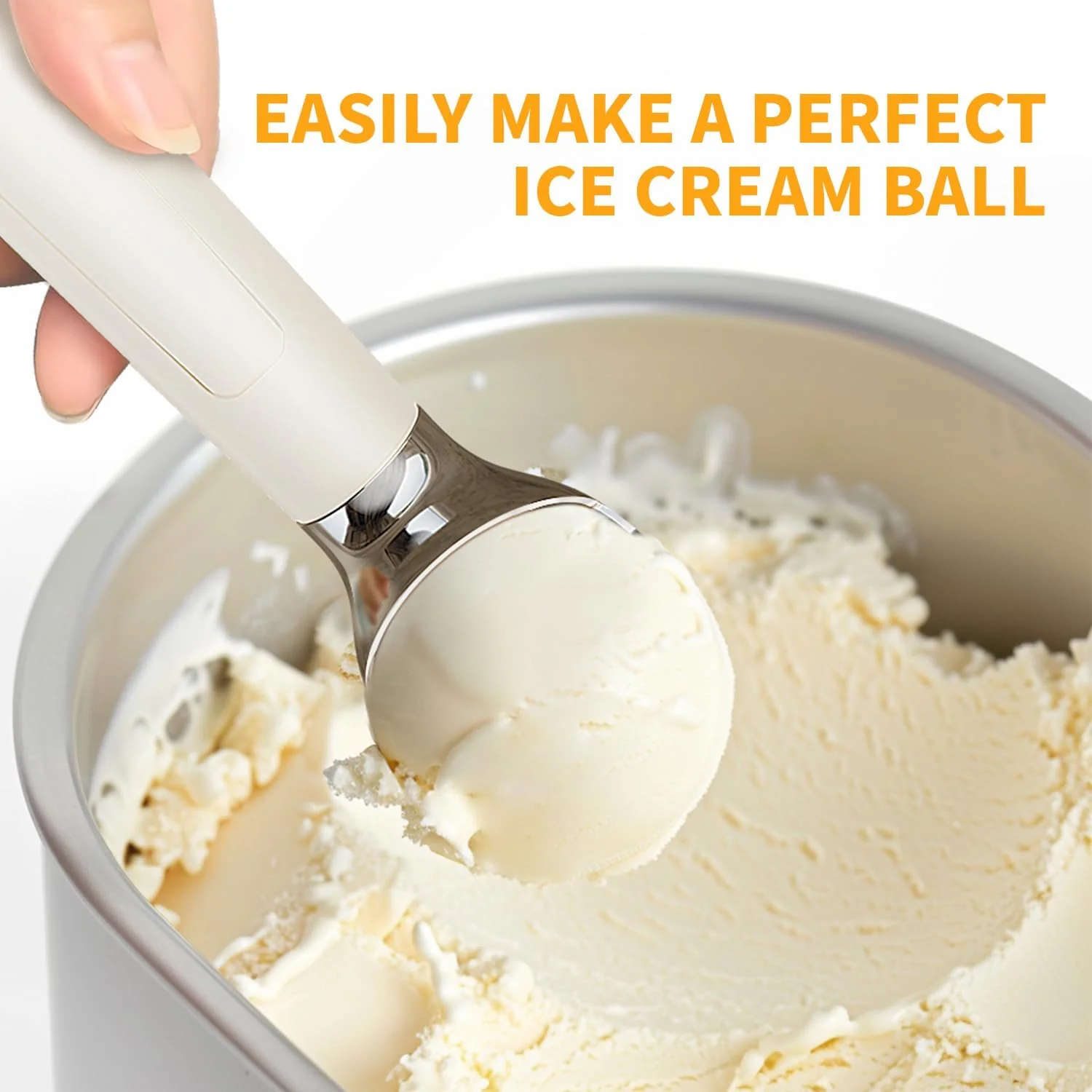 Heated Ice Cream Scoop – Serve Instantly - Image 7