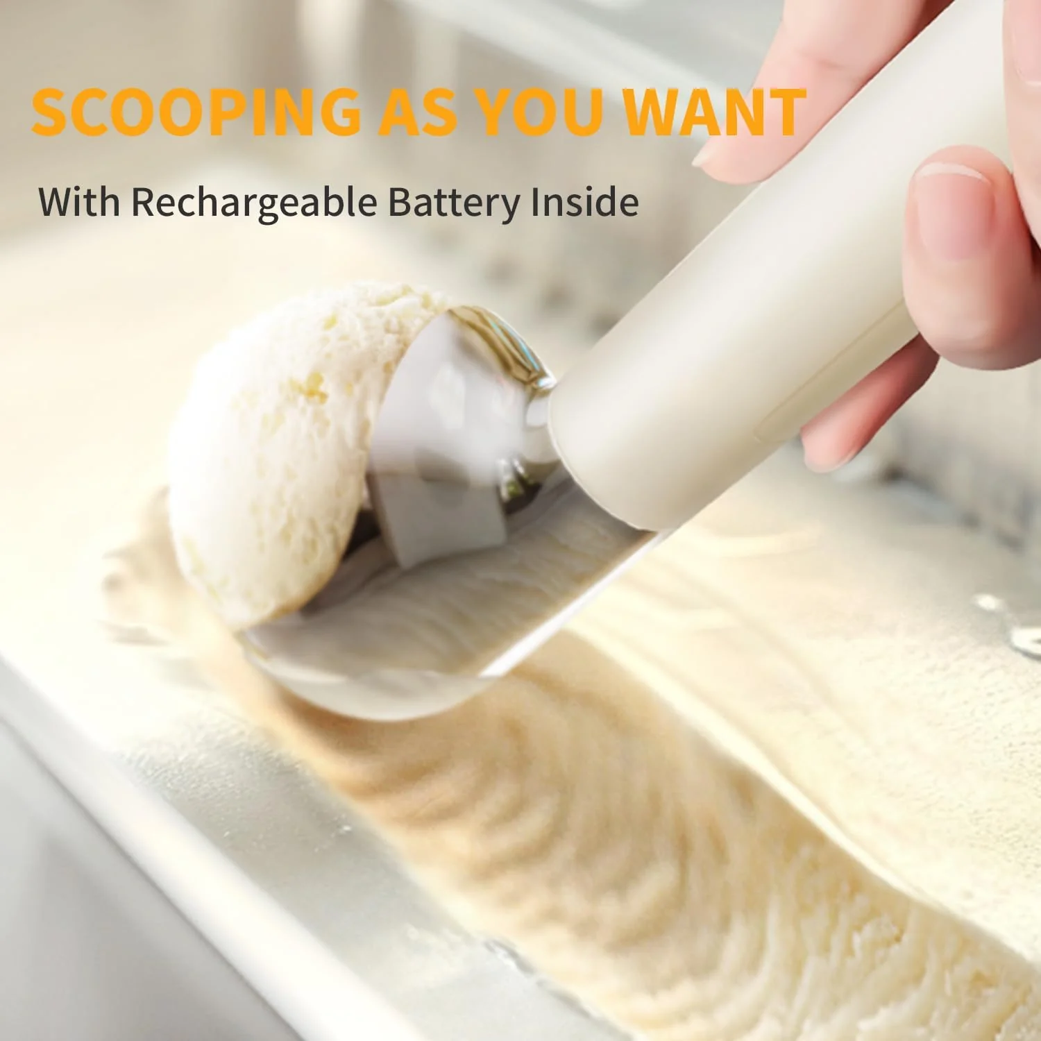 Heated Ice Cream Scoop – Serve Instantly - Image 8