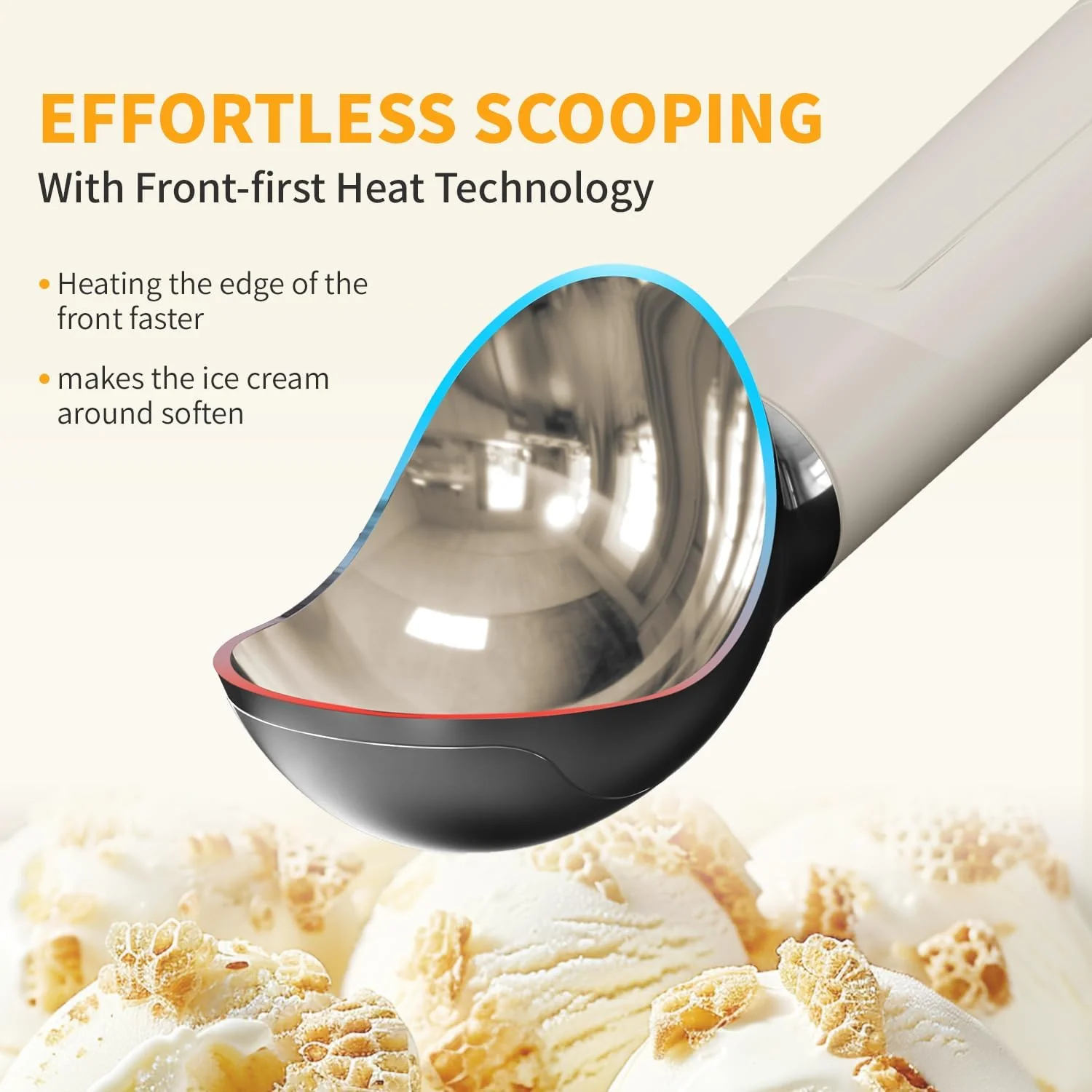 Heated Ice Cream Scoop – Serve Instantly - Image 9