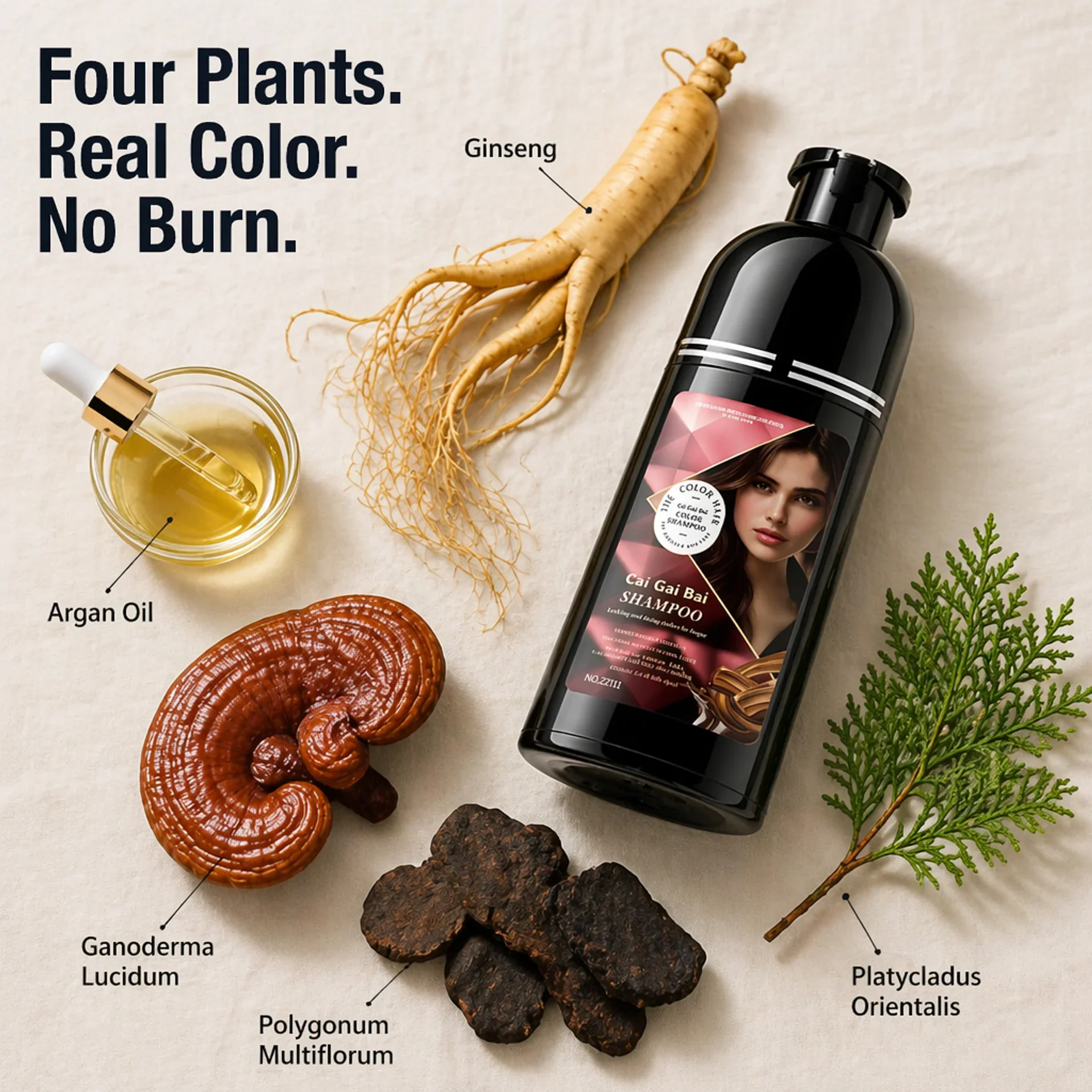HerbLuxe™ — Wash Gray Away & Revive Color in Just 15 Minutes - Image 3