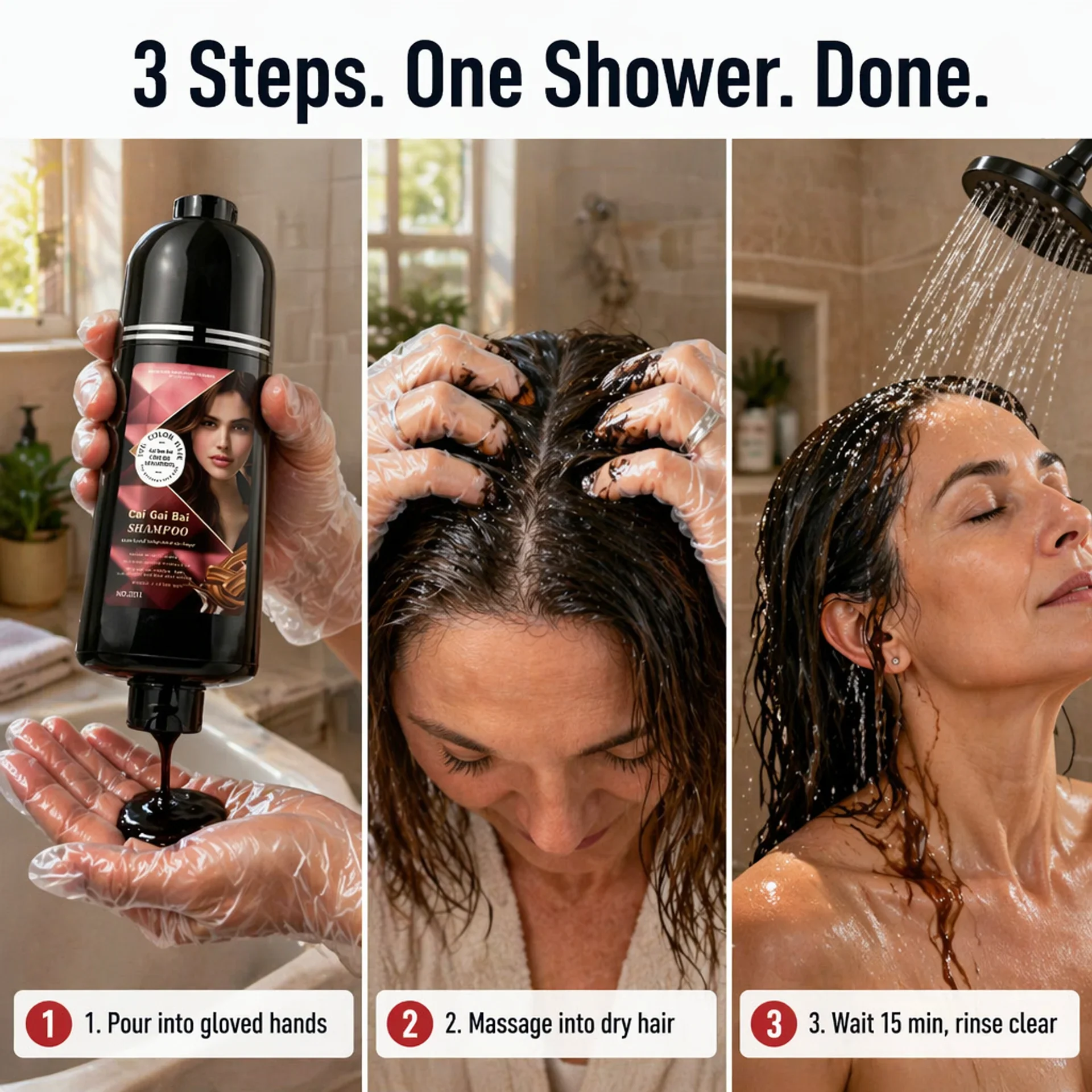 HerbLuxe™ — Wash Gray Away & Revive Color in Just 15 Minutes - Image 5