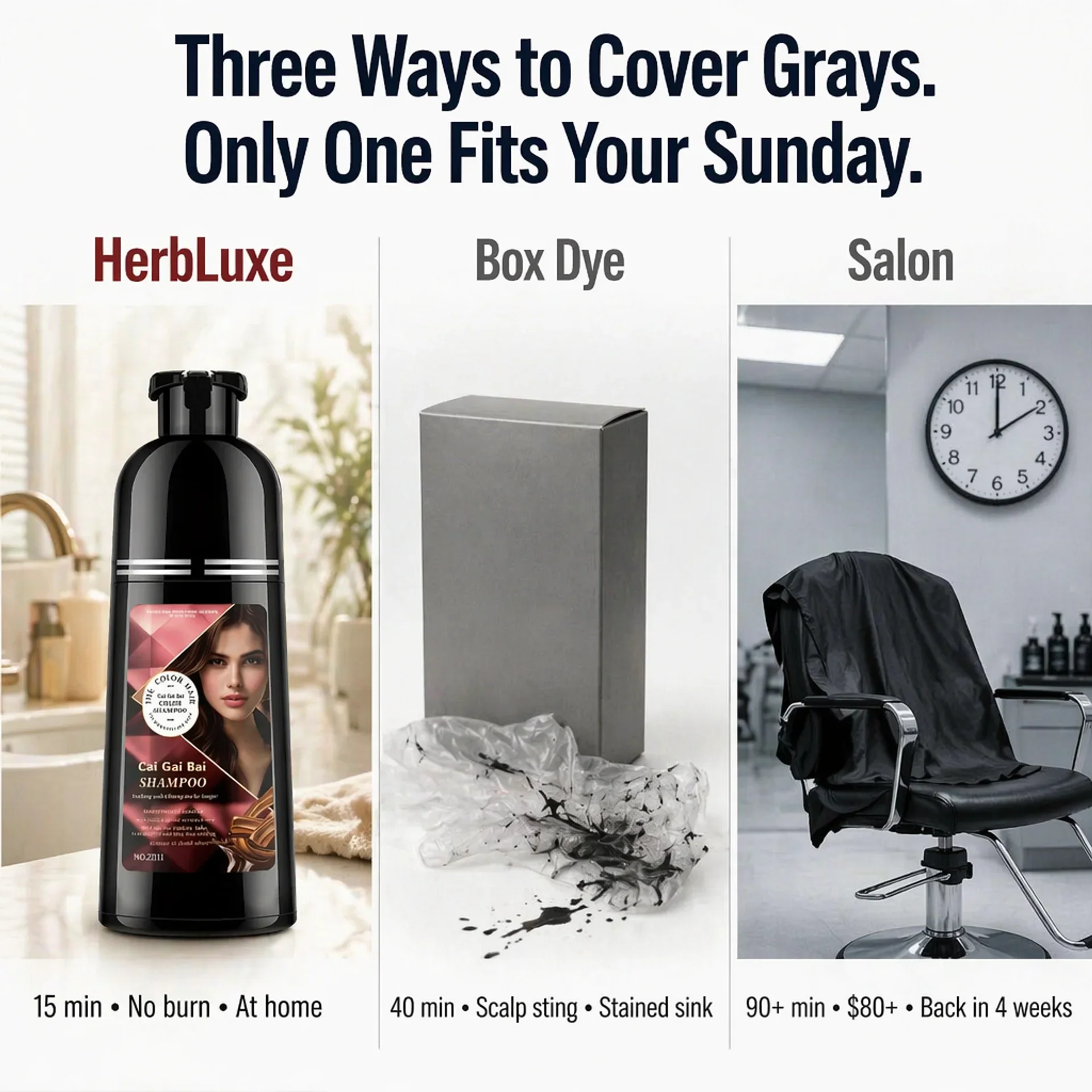HerbLuxe™ — Wash Gray Away & Revive Color in Just 15 Minutes - Image 6