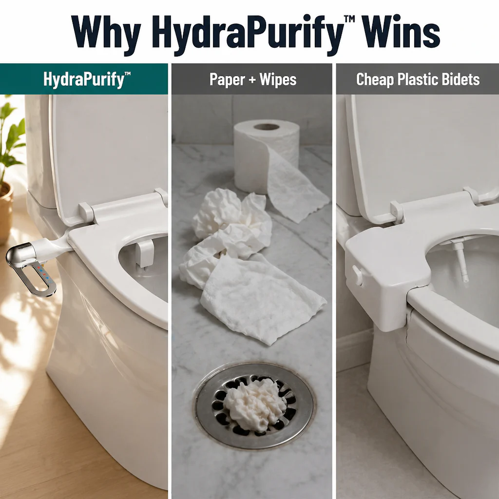 HydraPurify™ — Stop Wiping Raw, Skip the Plumber, Feel Actually Clean - Image 6