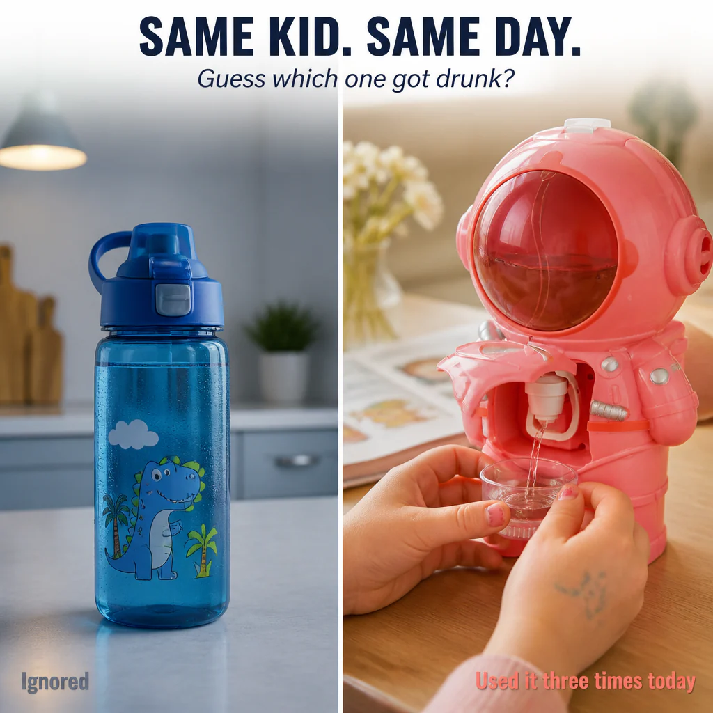 Hydrastro™ — Let Kids Pour Their Own Water From a Mini Astronaut Dispenser - Image 5