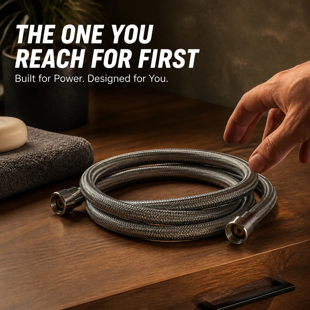 HydroForce™ Braided Shower Hose — Unleash a Leak-Free, Power-Packed Shower You’ll Crave Every Day - Image 7