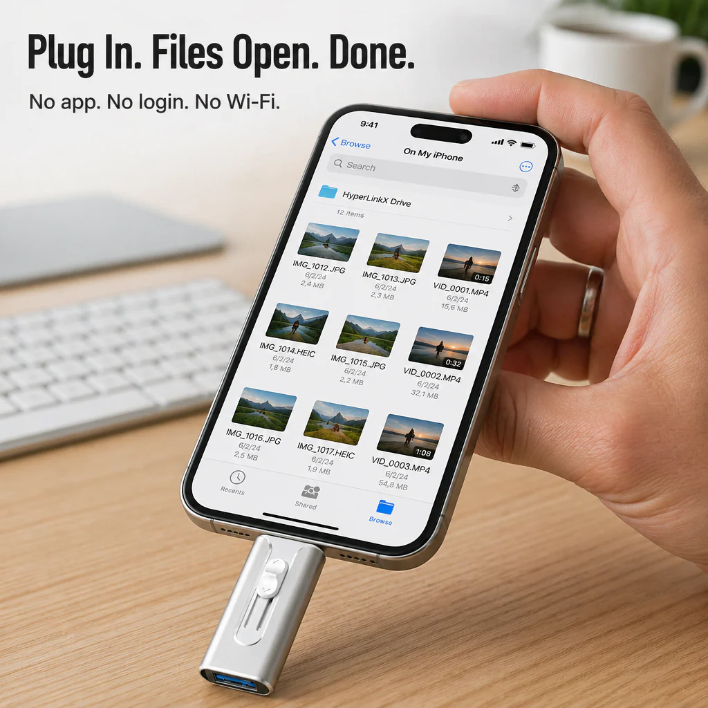 HyperLinkX™ — Lightning-Fast Sync That Keeps Your Device Safe and Stylish - Image 2