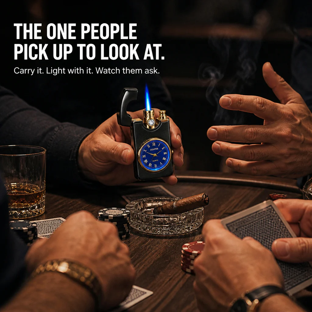 IgniteXcel™ — Spark a Blue Torch Flame and Check the Time in One Hand - Image 8