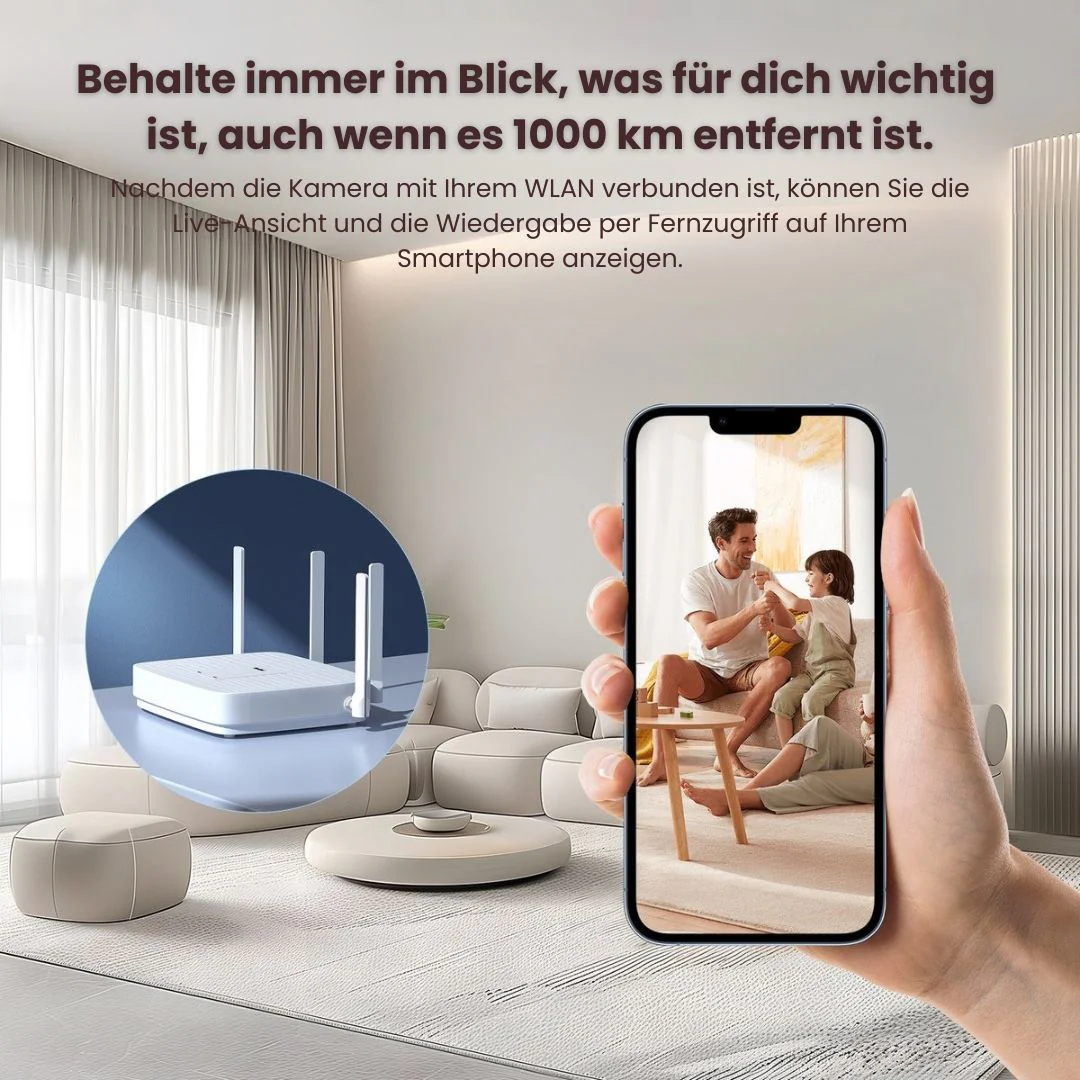 Indoor Security Camera | Motion Sensor & Night Vision | HomeEye - Image 5