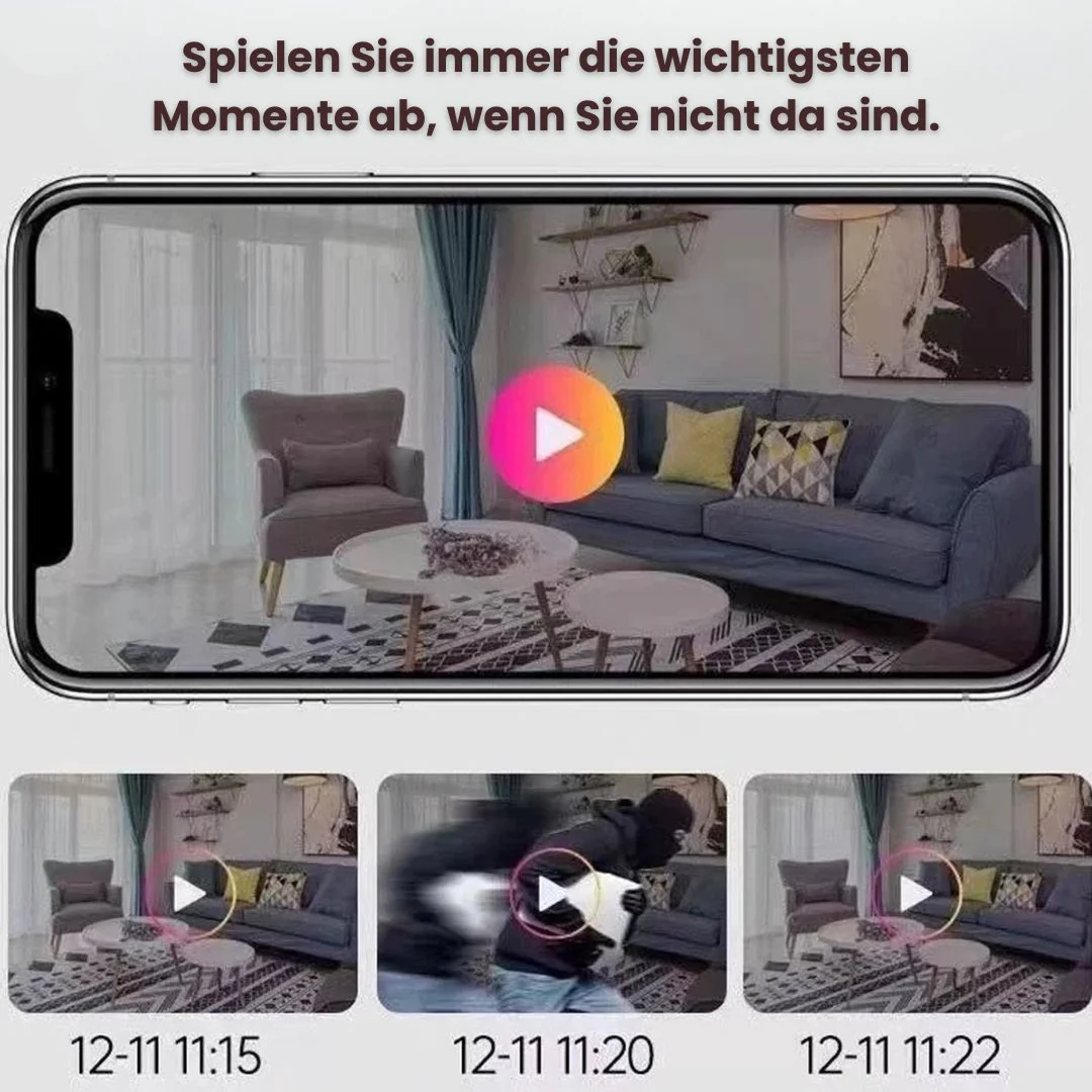 Indoor Security Camera | Motion Sensor & Night Vision | HomeEye - Image 6