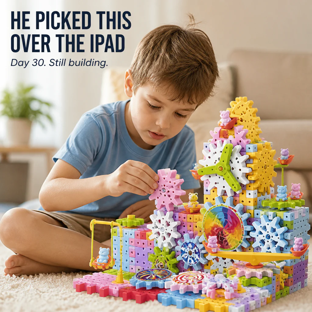 Infinibrix™ — Build Spinning Machines That Out-Last Any Tablet Game