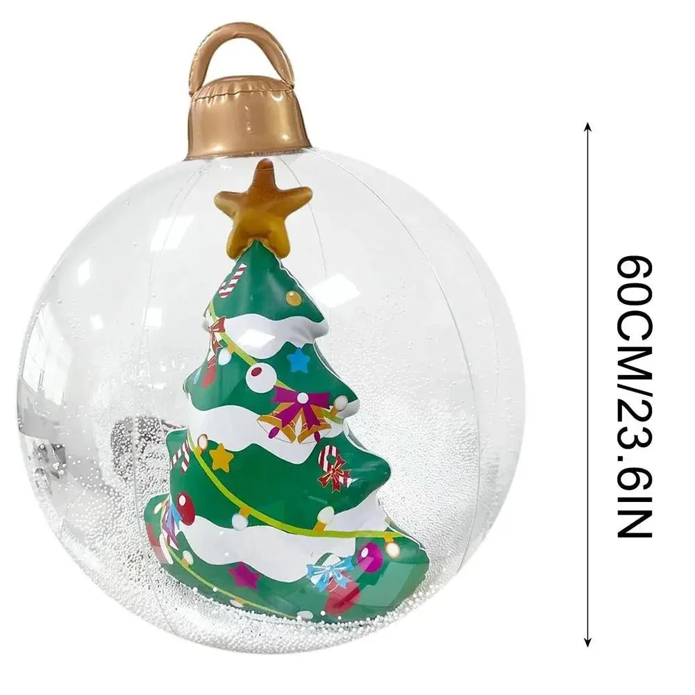 Inflatable Holiday Ball with Light — Operated via Remote Control - Image 10