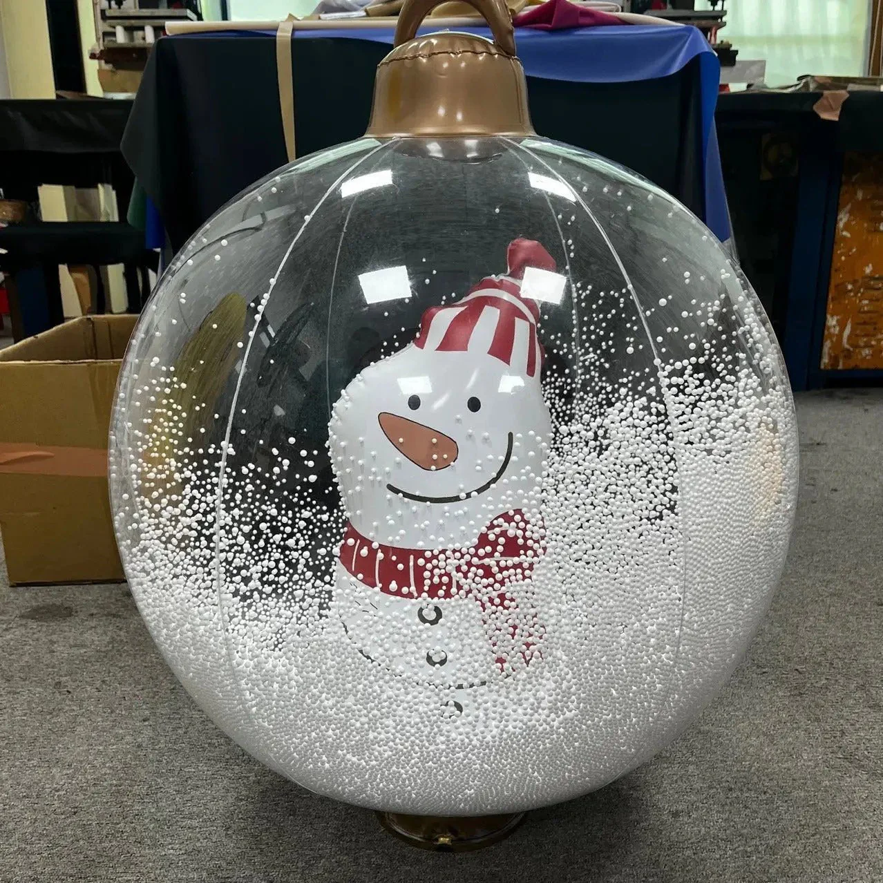 Inflatable Holiday Ball with Light — Operated via Remote Control - Image 4