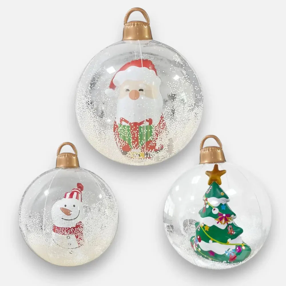 Inflatable Holiday Ball with Light — Operated via Remote Control - Image 9