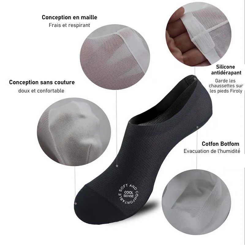 Invisible Non-Slip Socks – BareStep Grip - Image 2