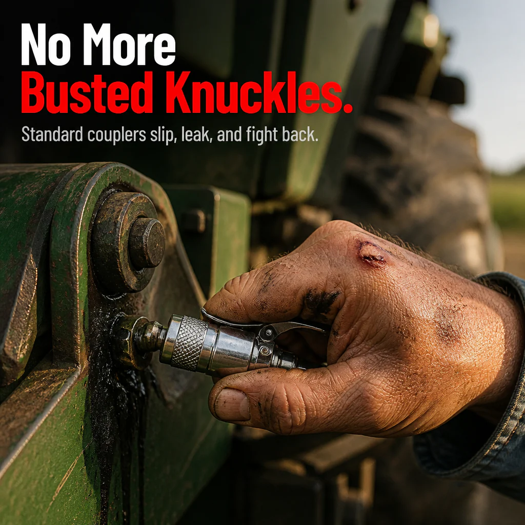 IronGrip™ — Lock On the Zerk and Pump Grease Hands-Free - Image 2
