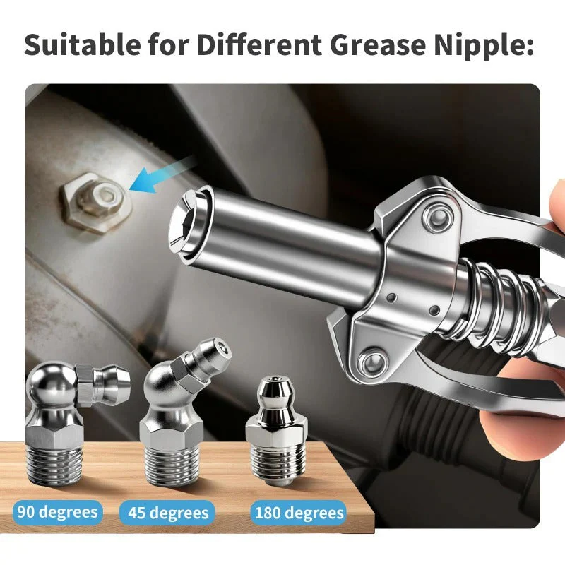 IronGrip™ — Lock On the Zerk and Pump Grease Hands-Free - Image 4