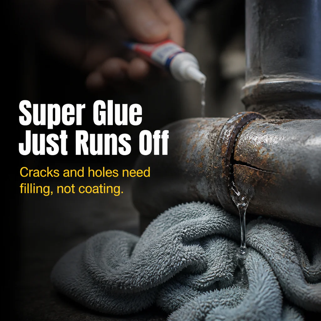 IronHold™ — Patch Cracks, Holes & Snapped Metal Without Calling a Plumber - Image 2
