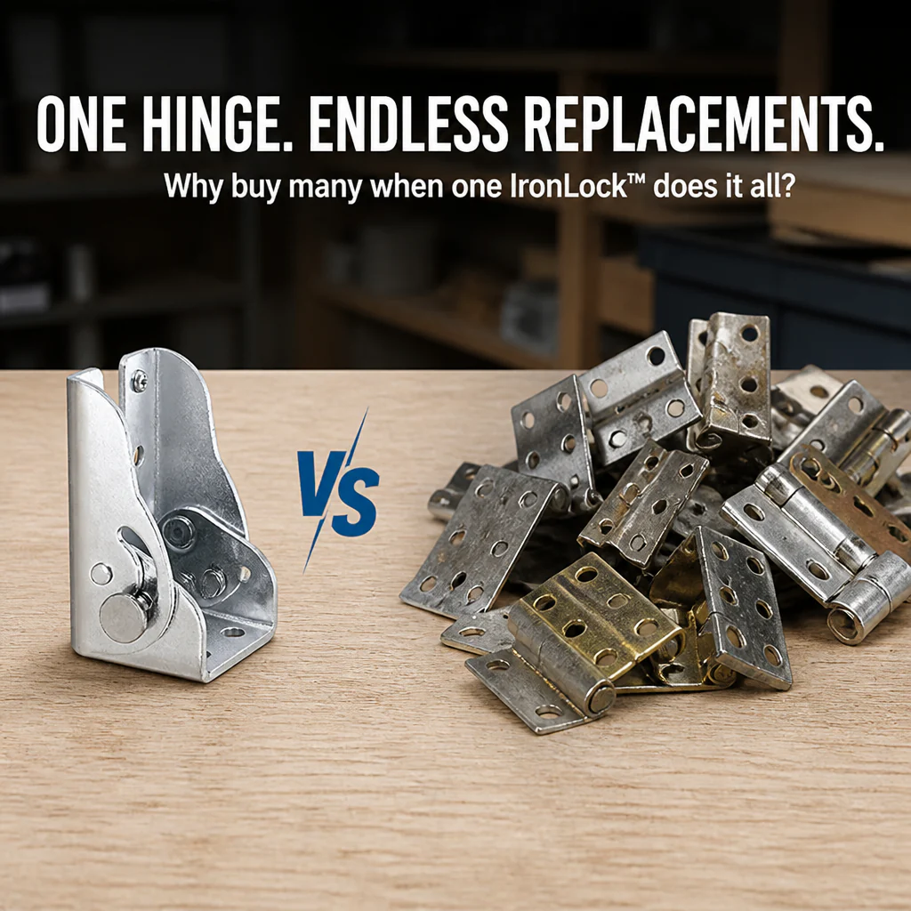 IronLock™ Fold & Secure Hinges — Unshakable Strength That Frees Your Space Instantly - Image 5