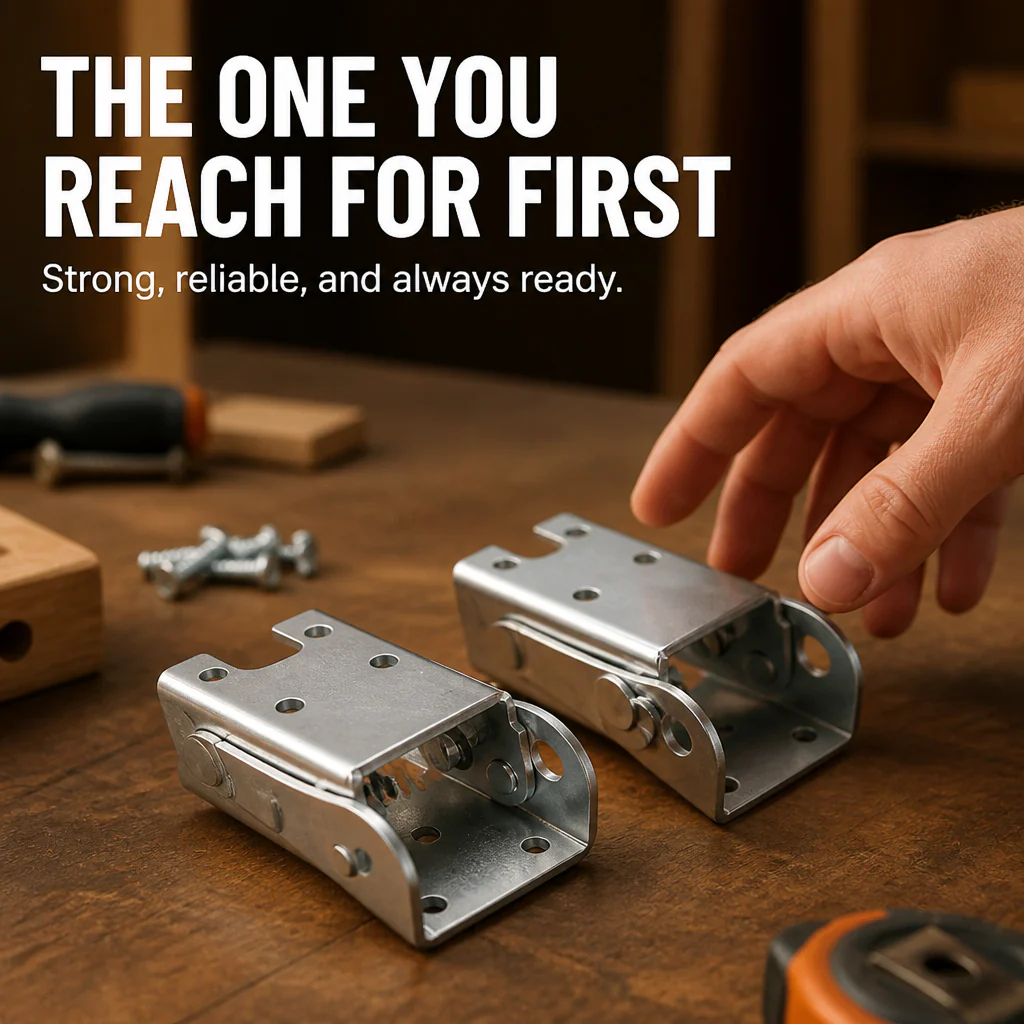 IronLock™ Fold & Secure Hinges — Unshakable Strength That Frees Your Space Instantly - Image 7