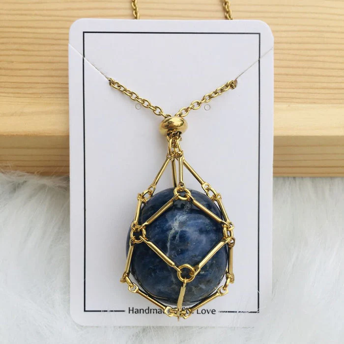JoyauDiamanté™ - Interchangeable Crystal Stone Necklace for a Radiant Style and Inner Harmony - Image 12