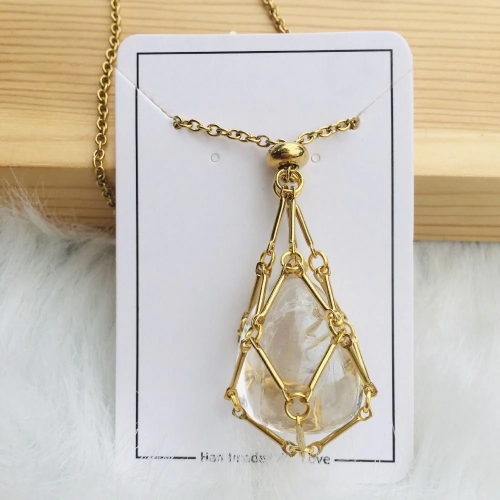 JoyauDiamanté™ - Interchangeable Crystal Stone Necklace for a Radiant Style and Inner Harmony - Image 14