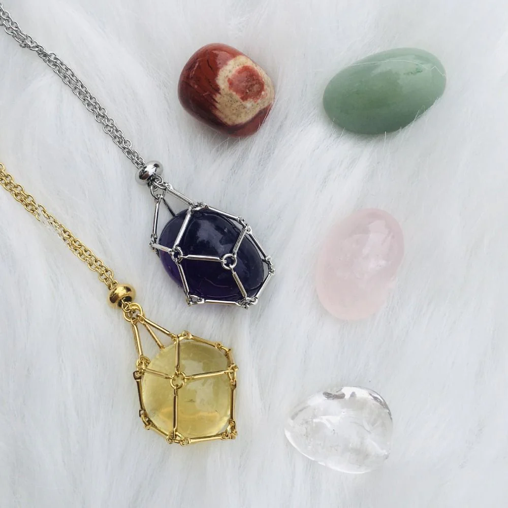 JoyauDiamanté™ - Interchangeable Crystal Stone Necklace for a Radiant Style and Inner Harmony - Image 2