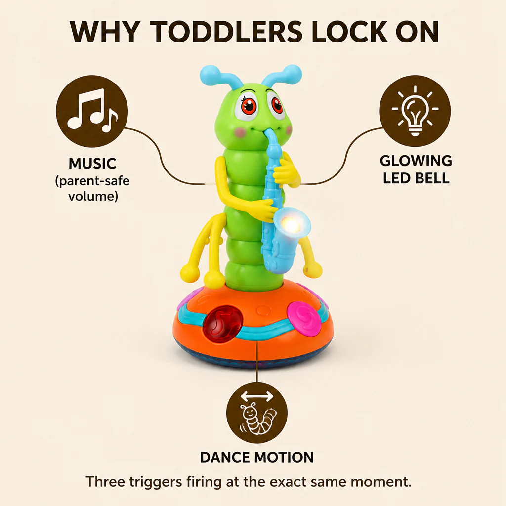 JoyJammy™ — Gets Toddlers Dancing, Giggling, and Building Real Motor Skills in Seconds - Image 3