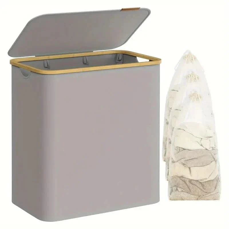 Laundry Hamper 150L | Contemporary Style with Lid | LaundryMate - Image 4