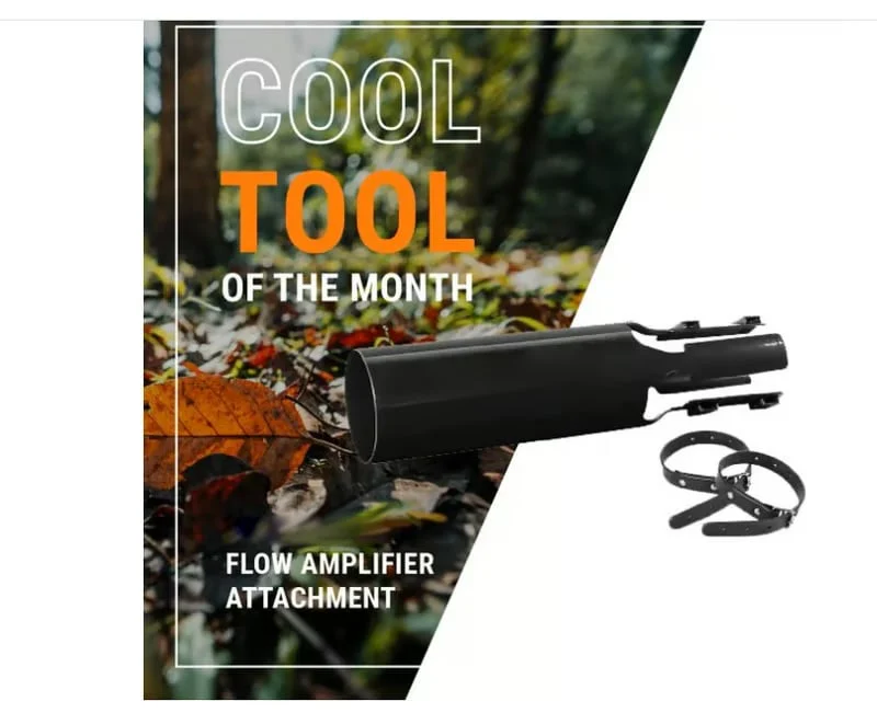 Leaf Blower Airflow Booster Attachment | Flow Amplifier | Quick Tool-Free Mount | AirJetPro - Image 10