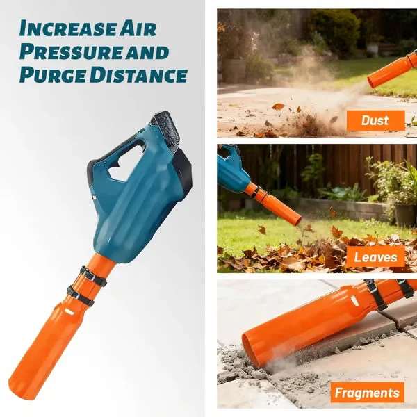 Leaf Blower Airflow Booster Attachment | Flow Amplifier | Quick Tool-Free Mount | AirJetPro - Image 6